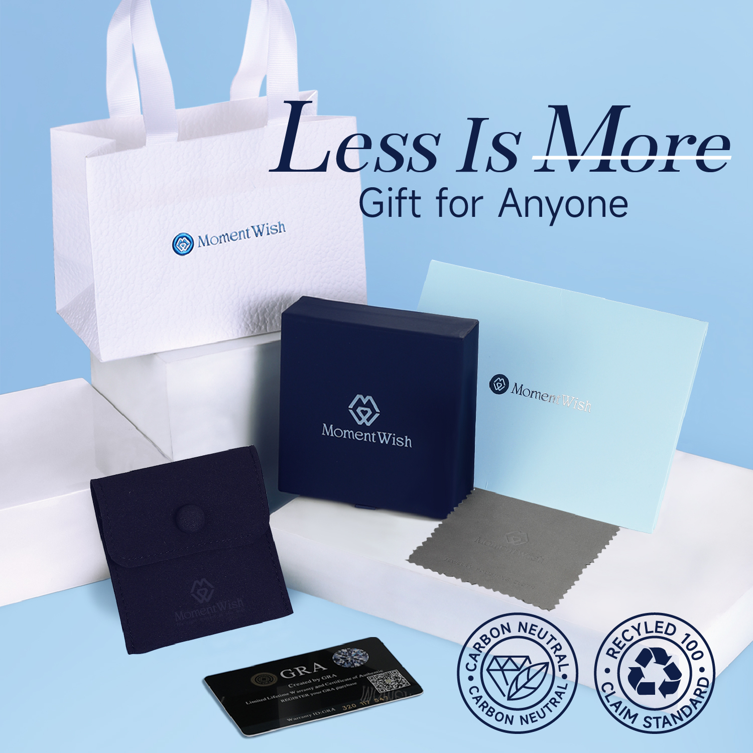 Momentwish 1 Carat Moissanite Heart Necklace for Women Simulated Diamond Sterling Silver Necklace Gifts for Her