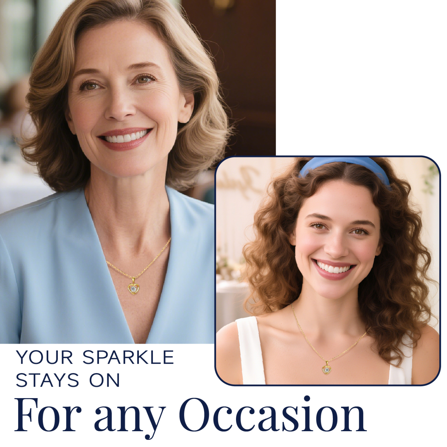 Momentwish 1 Carat Moissanite Heart Necklace for Women Simulated Diamond Sterling Silver Necklace Gifts for Her