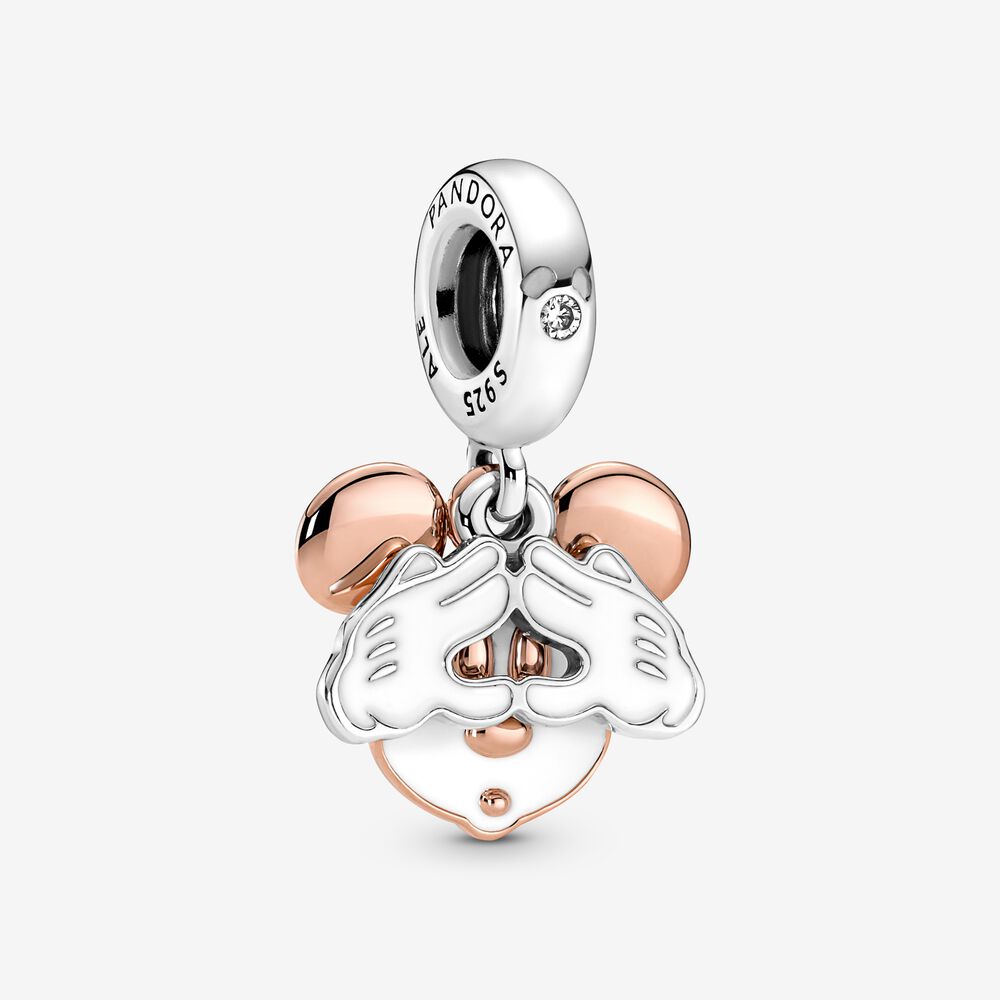 Mickey Double Dangle Charm-JewelrYowns