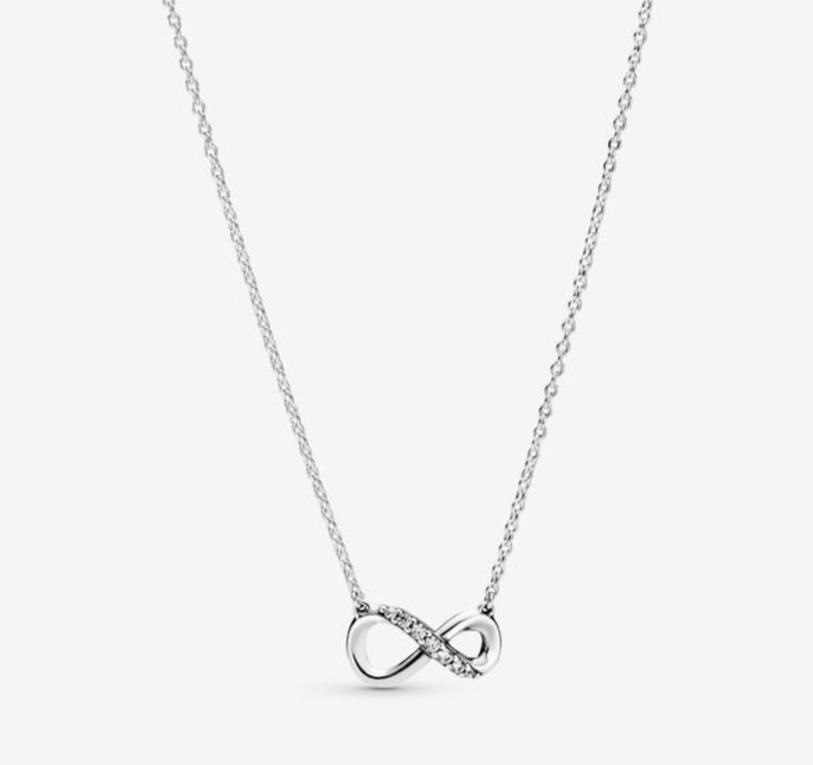 Sparkling Infinity Collier Necklace-JewelrYowns