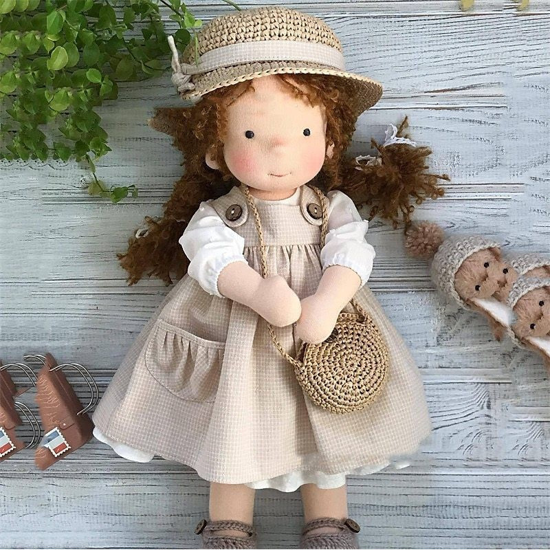 Handmade Waldorf Doll - Wren