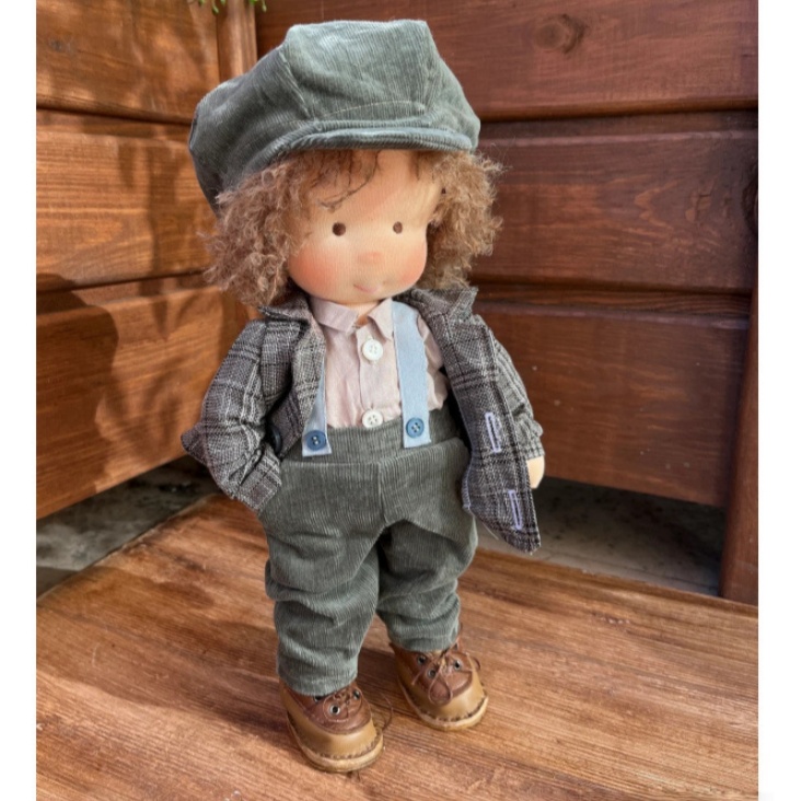 Handmade Waldorf Boy Doll - Oliver