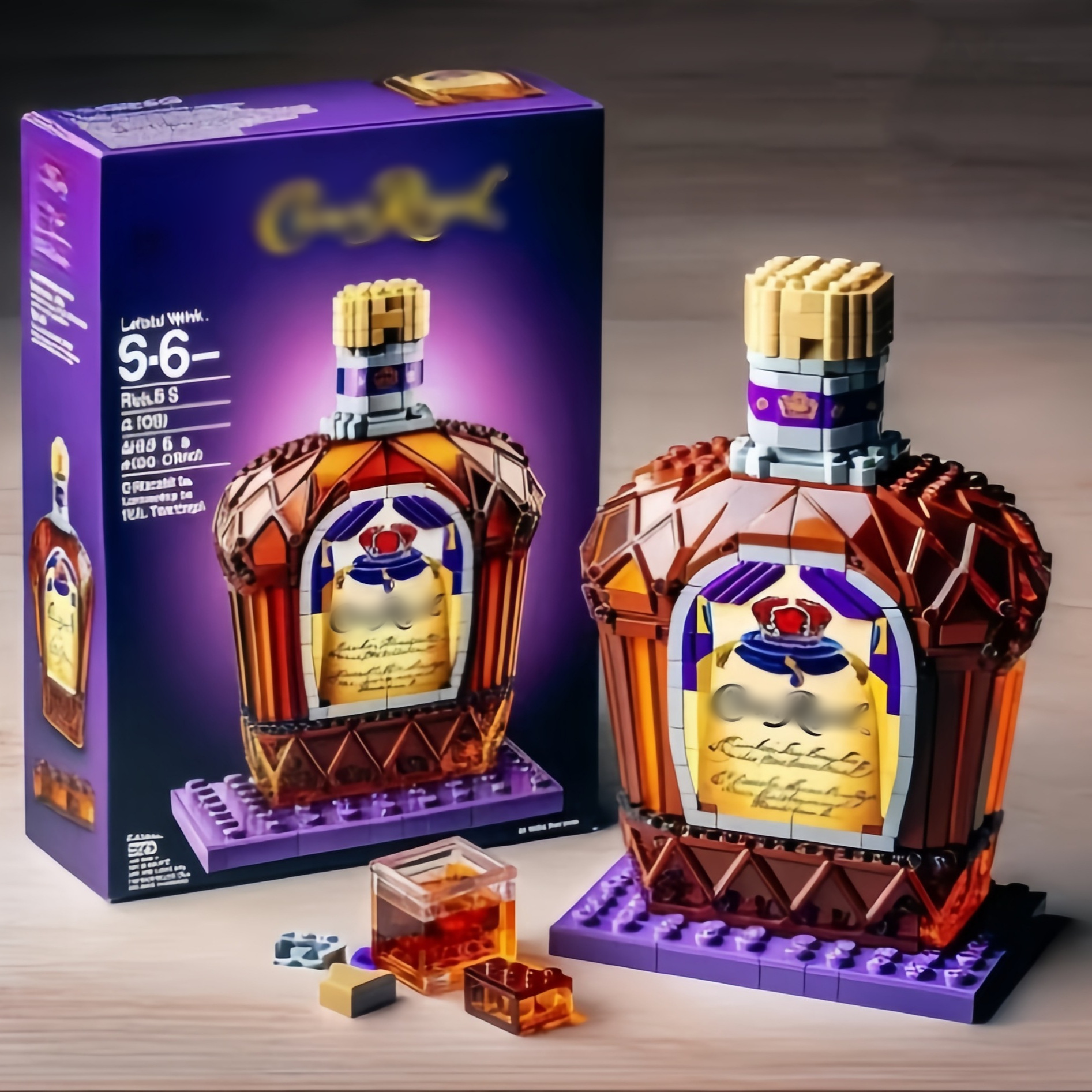 [Copy]🔥49%OFF🔥Whisky Bottle Building Block
