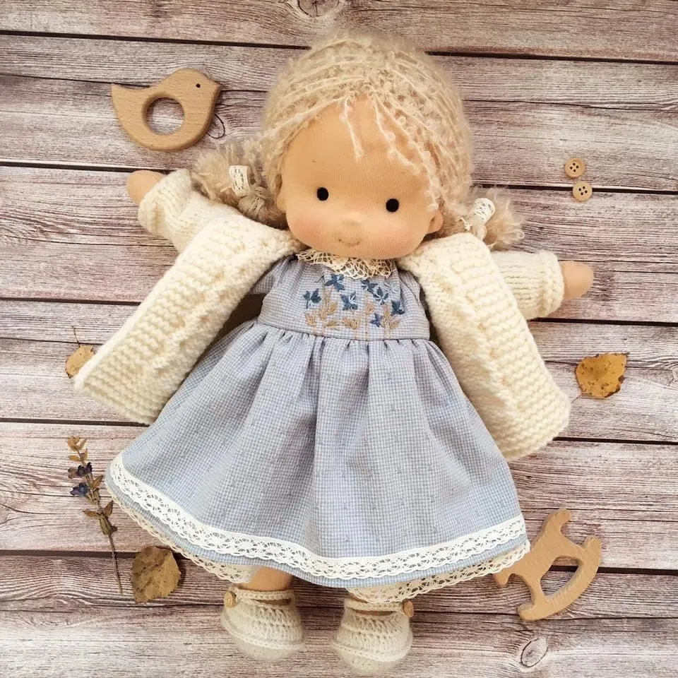 👧Handmade Waldorf Doll - Elena