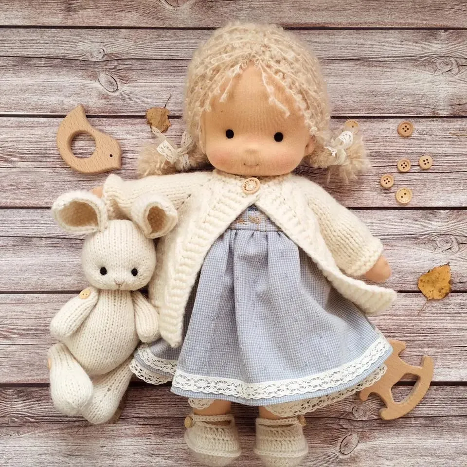 Handmade Waldorf Doll Elena