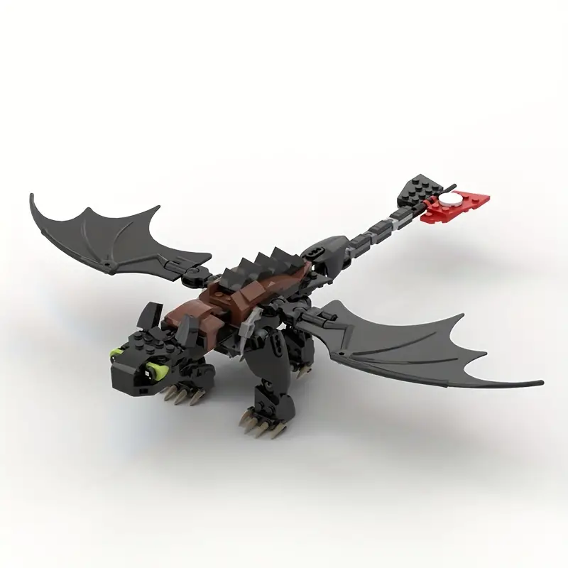 233pcs Toothless Night Fury Dragon, Fun Role Play Toys