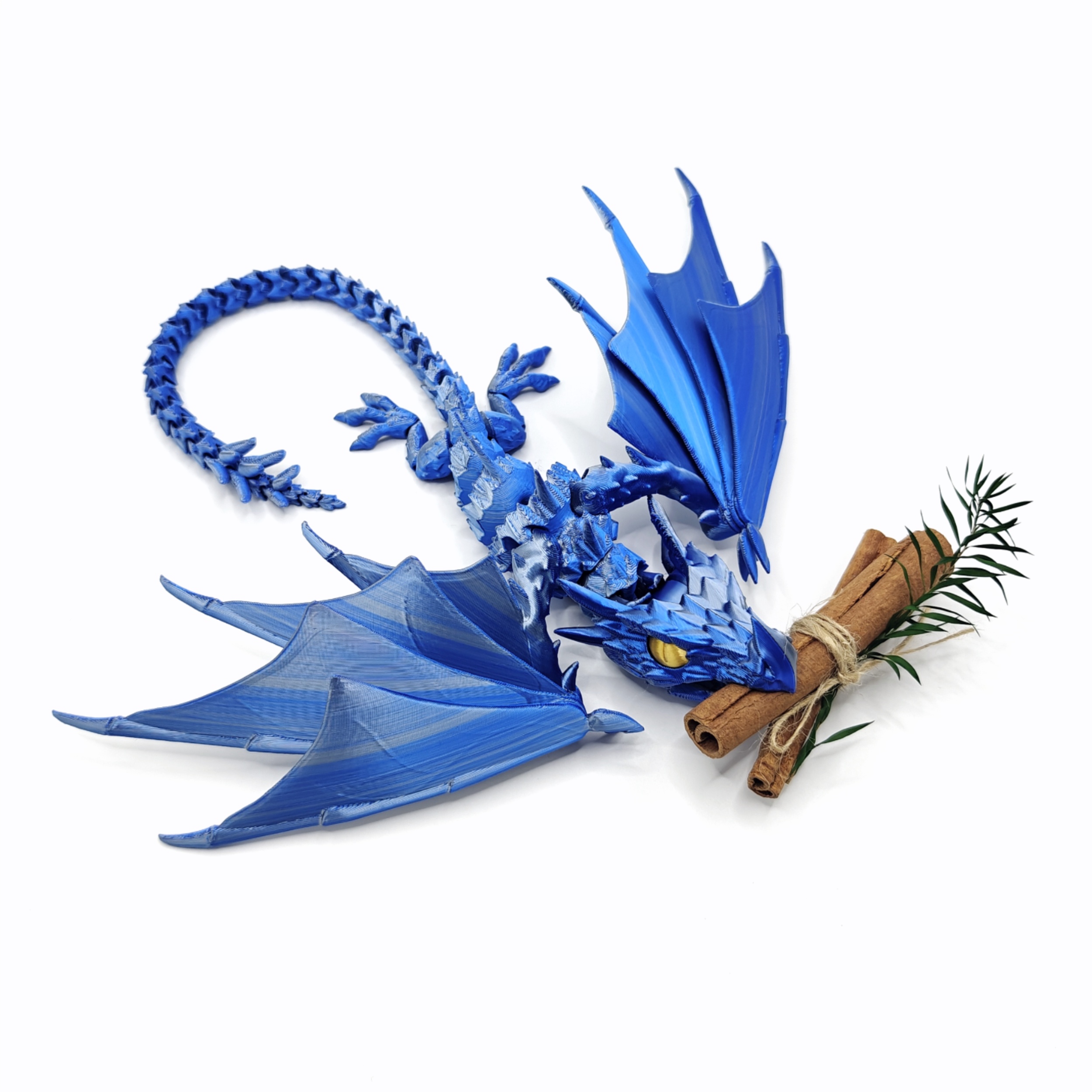 Laser Holographic 3D Printed Monster Dragon.