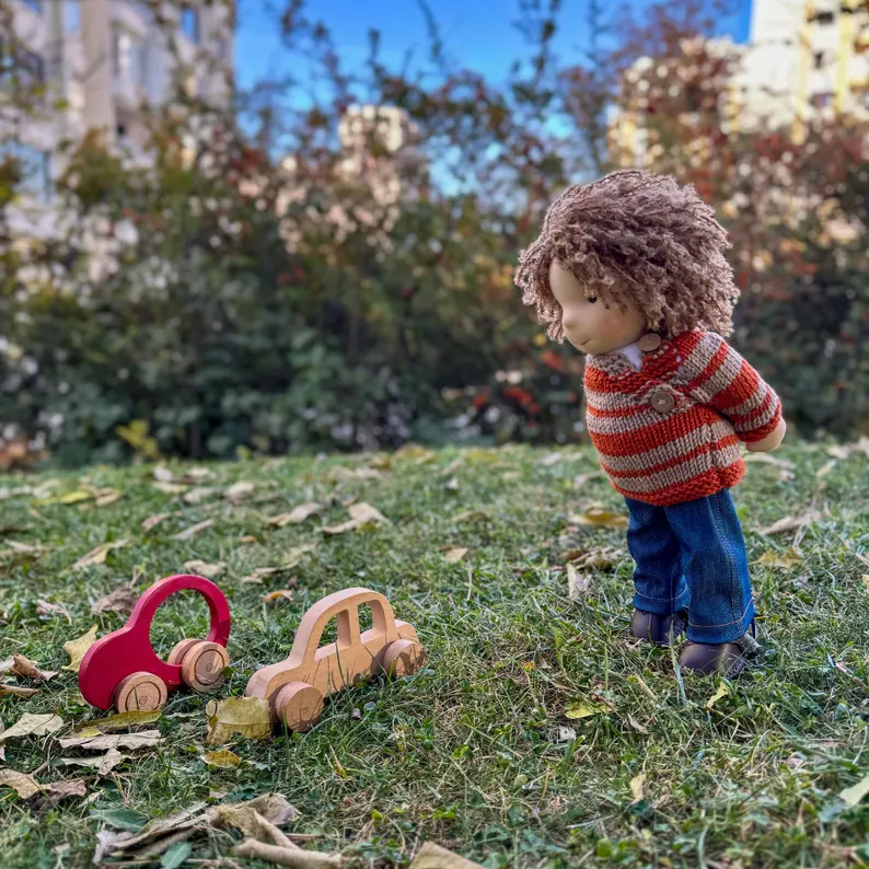 Handmade Waldorf Boy Doll - Liam