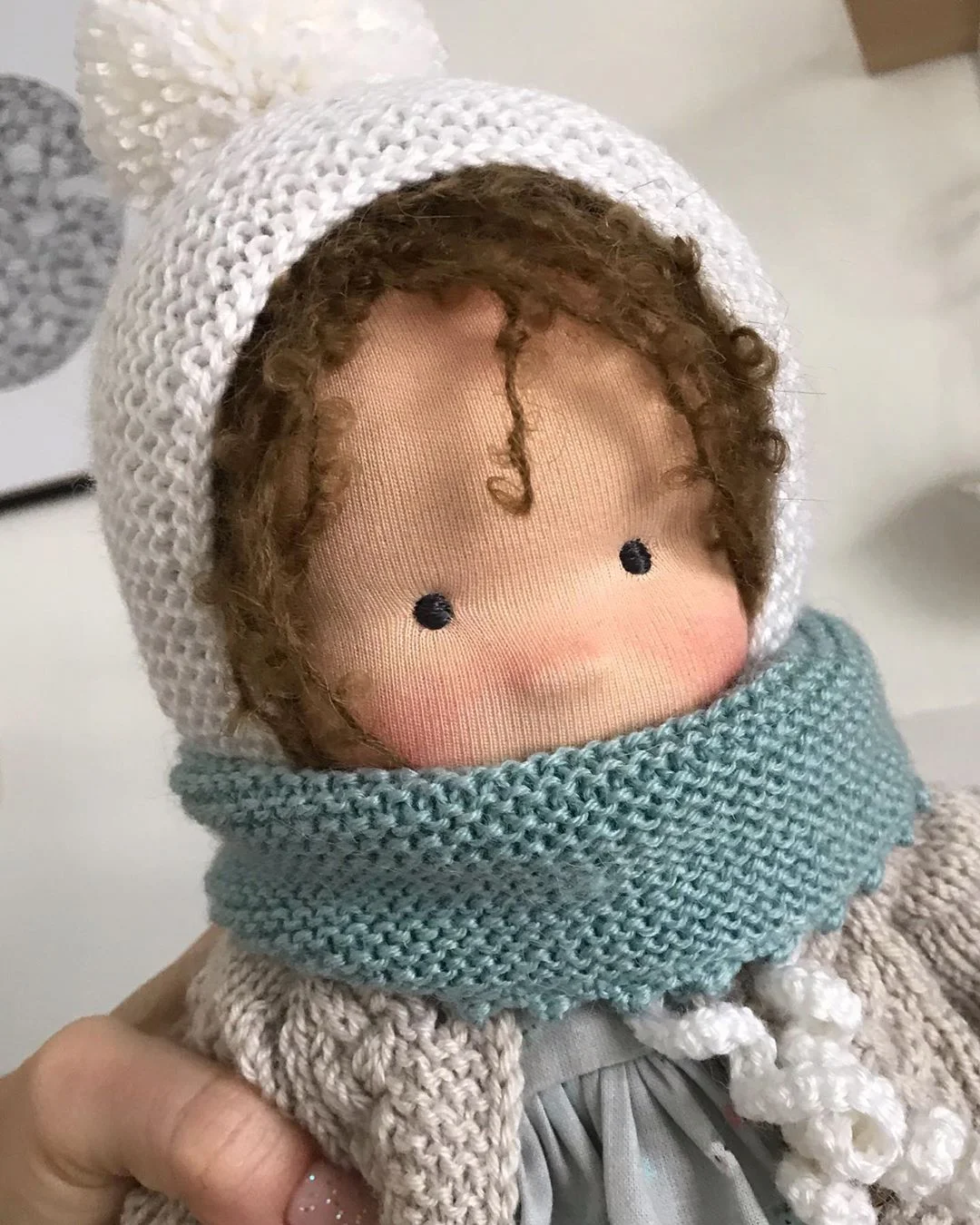 Handmade Waldorf Doll - Carlin