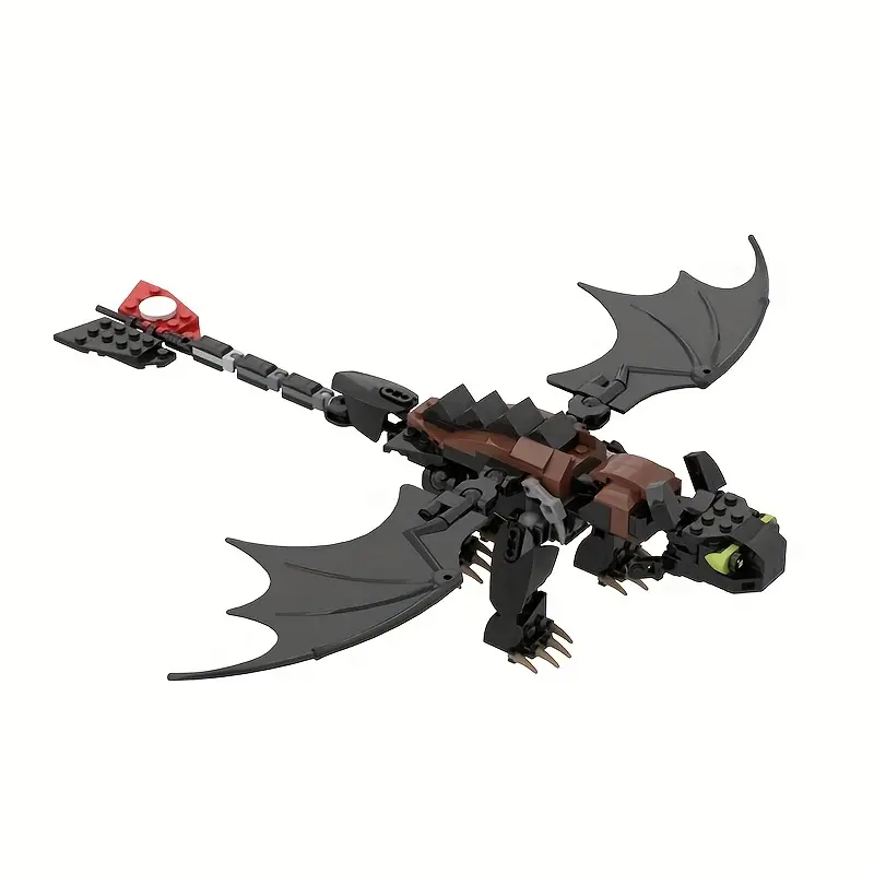 233pcs Toothless Night Fury Dragon, Fun Role Play Toys