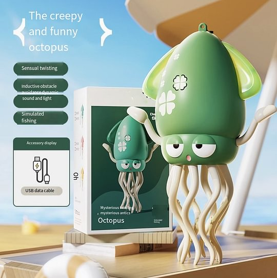 Dancing Octopus Destress Baby,Dog,Cat Toy