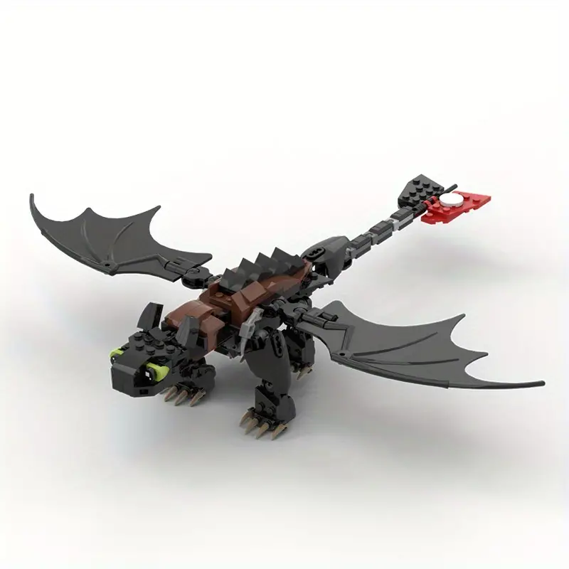 233pcs Toothless Night Fury Dragon, Fun Role Play Toys