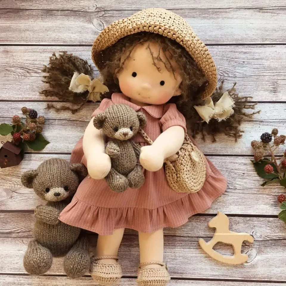 Handmade Waldorf Doll - Cynthia