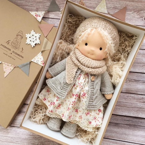Handmade Waldorf Doll - Christine