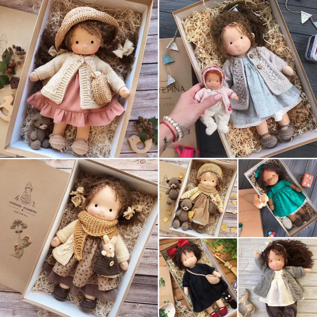 👧Last Day 🔥49%OFF! licemere™ Handmade Waldorf Doll