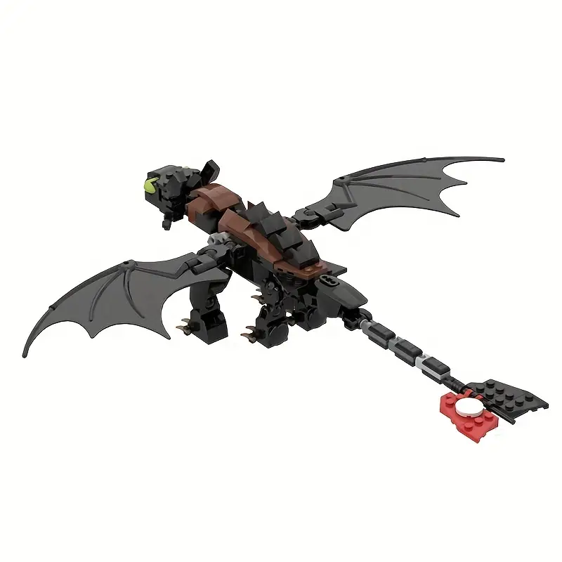 233pcs Toothless Night Fury Dragon, Fun Role Play Toys