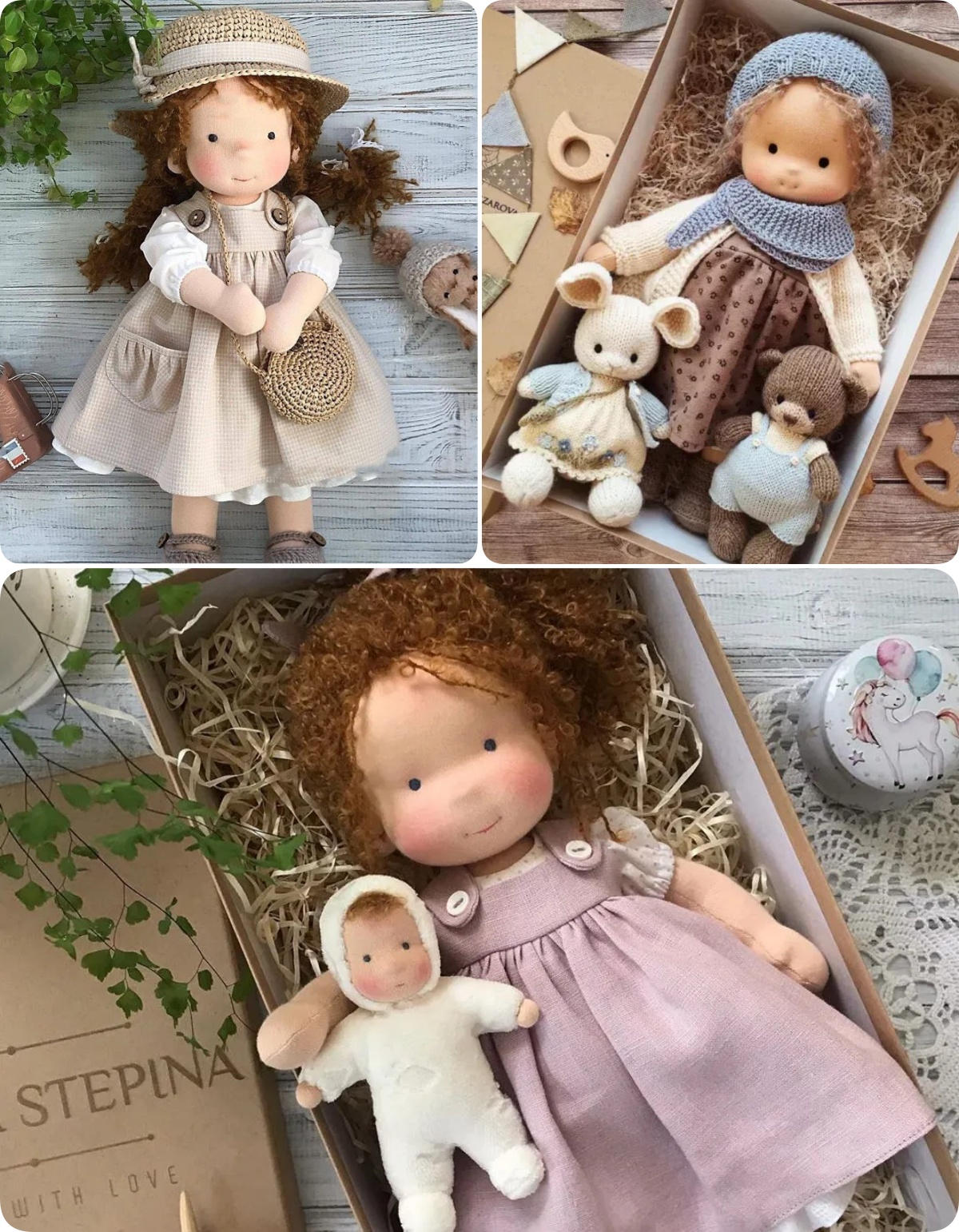 👧Last Day 🔥49%OFF! licemere™ Handmade Waldorf Doll
