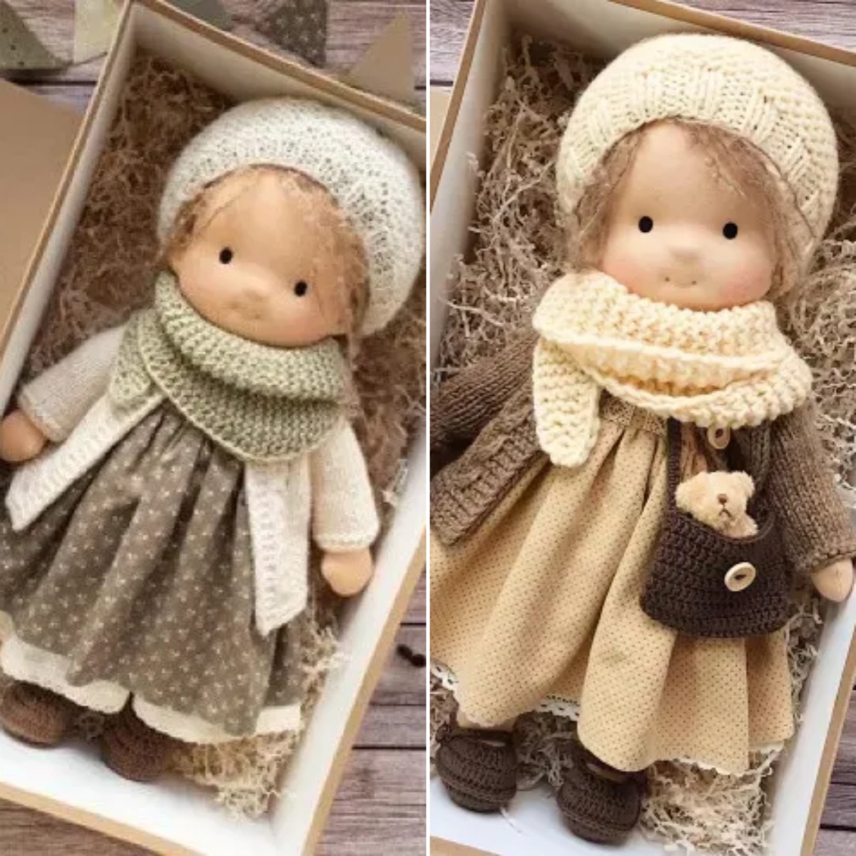 👧Last Day 🔥49%OFF! licemere™ Handmade Waldorf Doll