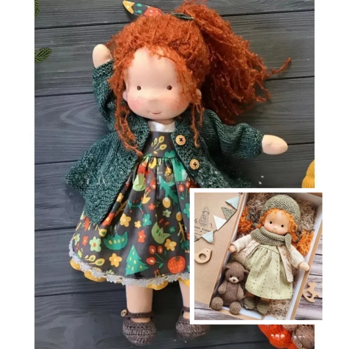 👧Last Day 🔥49%OFF! licemere™ Handmade Waldorf Doll
