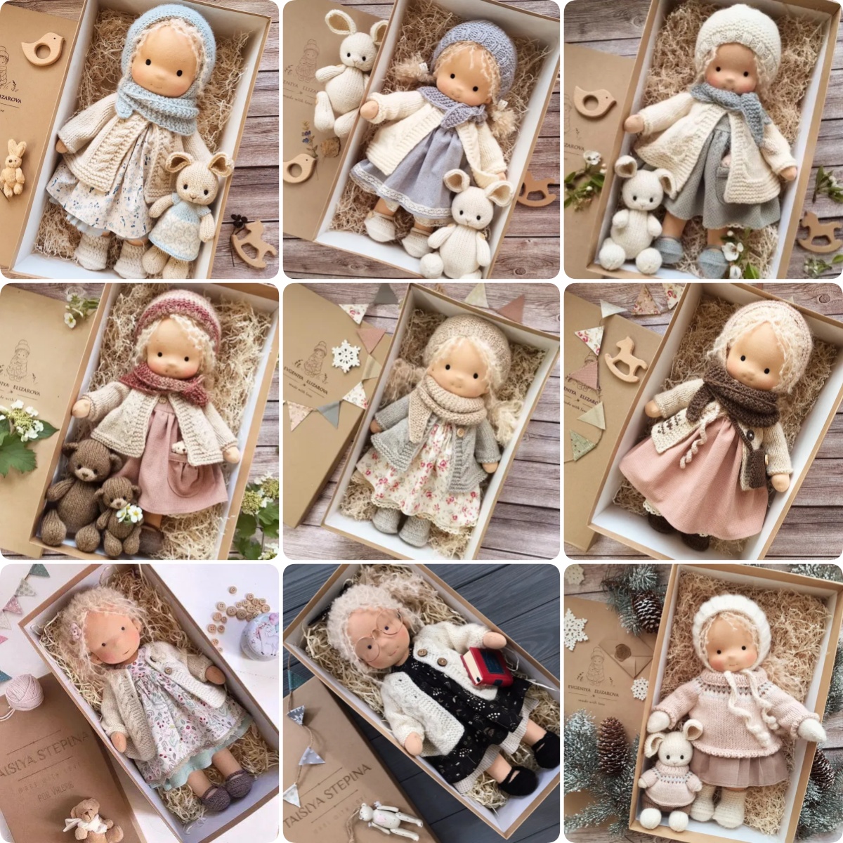 👧Last Day 🔥49%OFF! licemere™ Handmade Waldorf Doll
