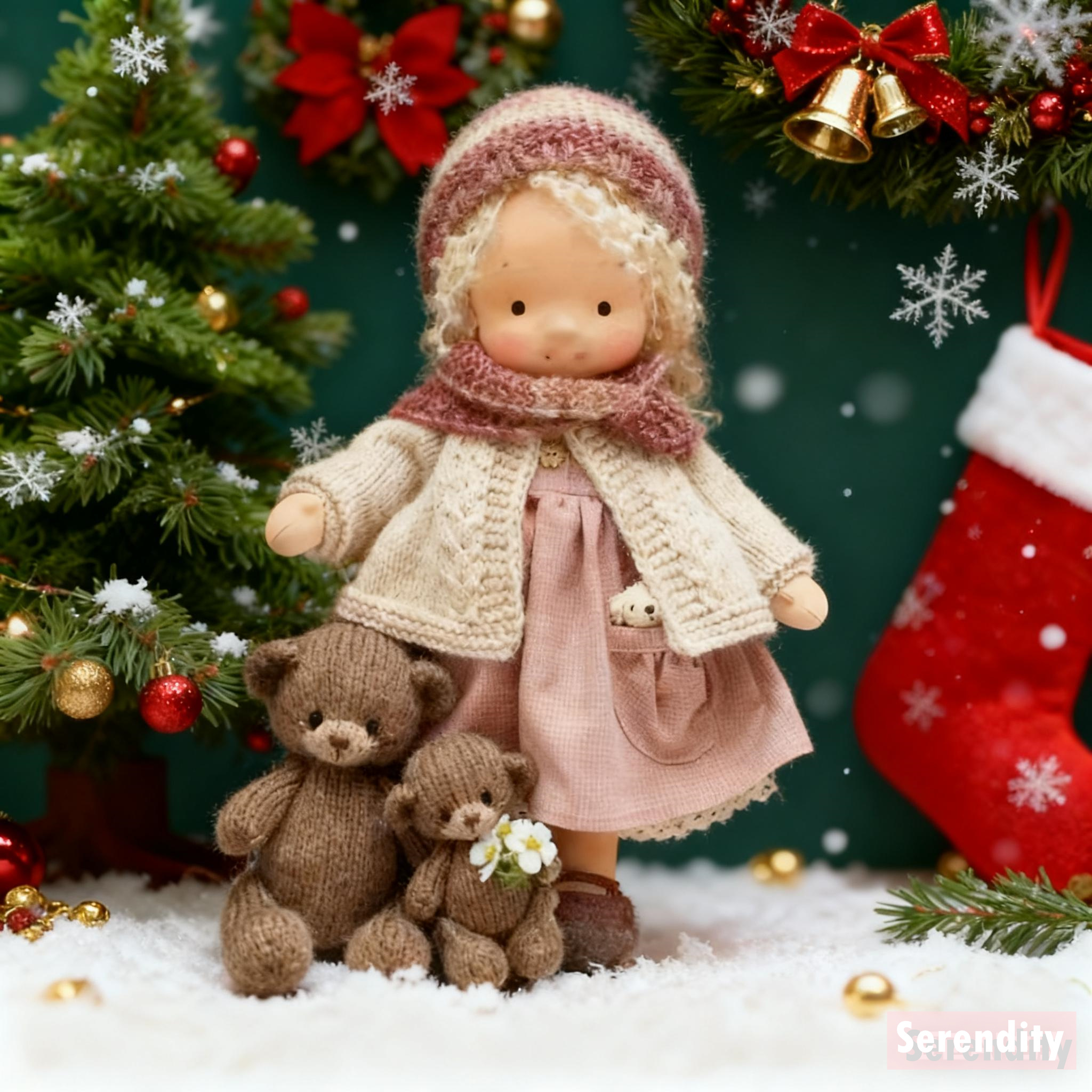🎄Last Day 49%OFF!🔥Serendity™ Handmade Waldorf Doll