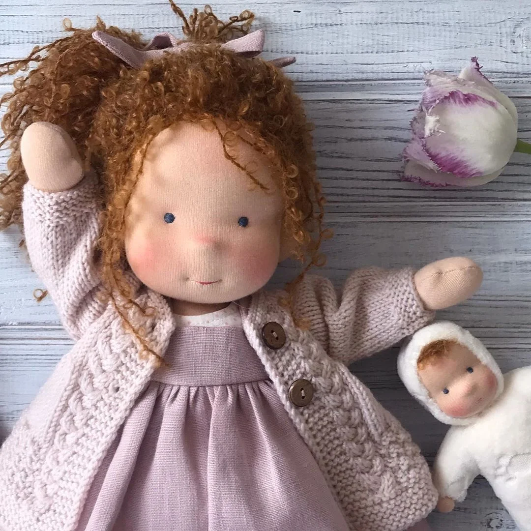 Handmade Waldorf Doll - Gail