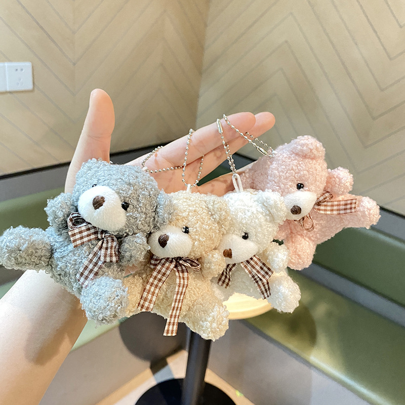 8cm Soft Bear Plush Toys Cute Dolls Gifts