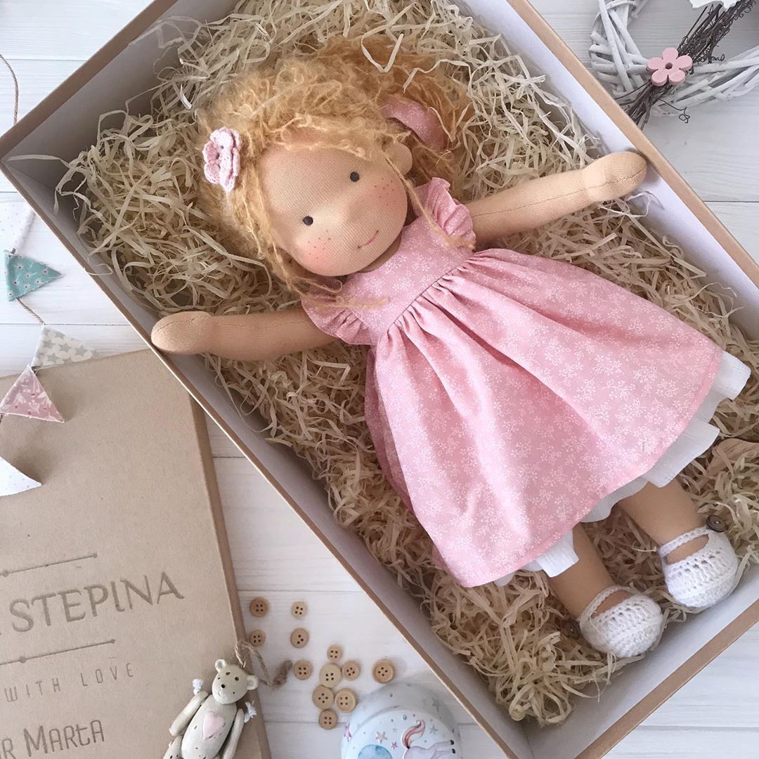 Handmade Waldorf Doll - Anila