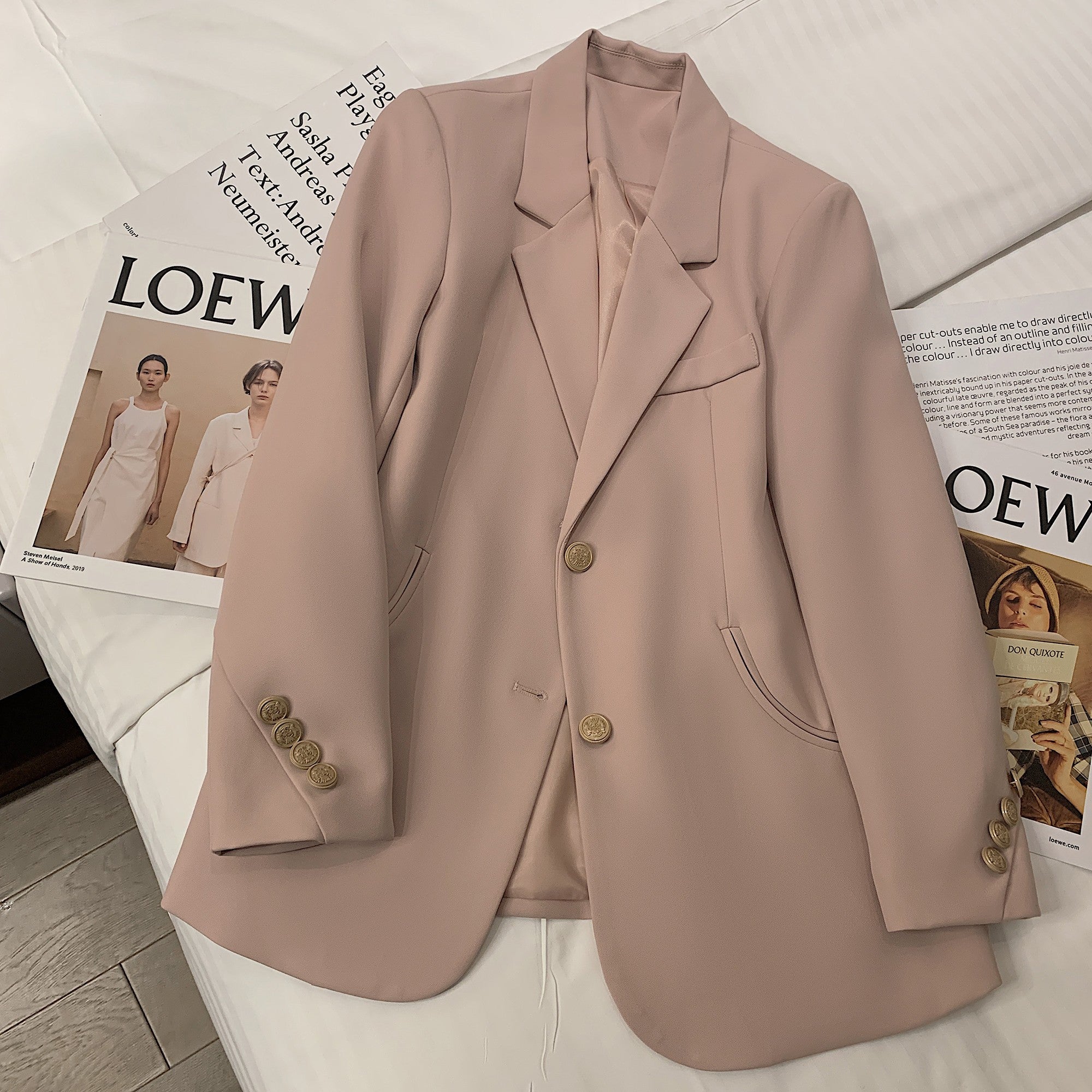 Women's Casual Suit Jacket Blazer