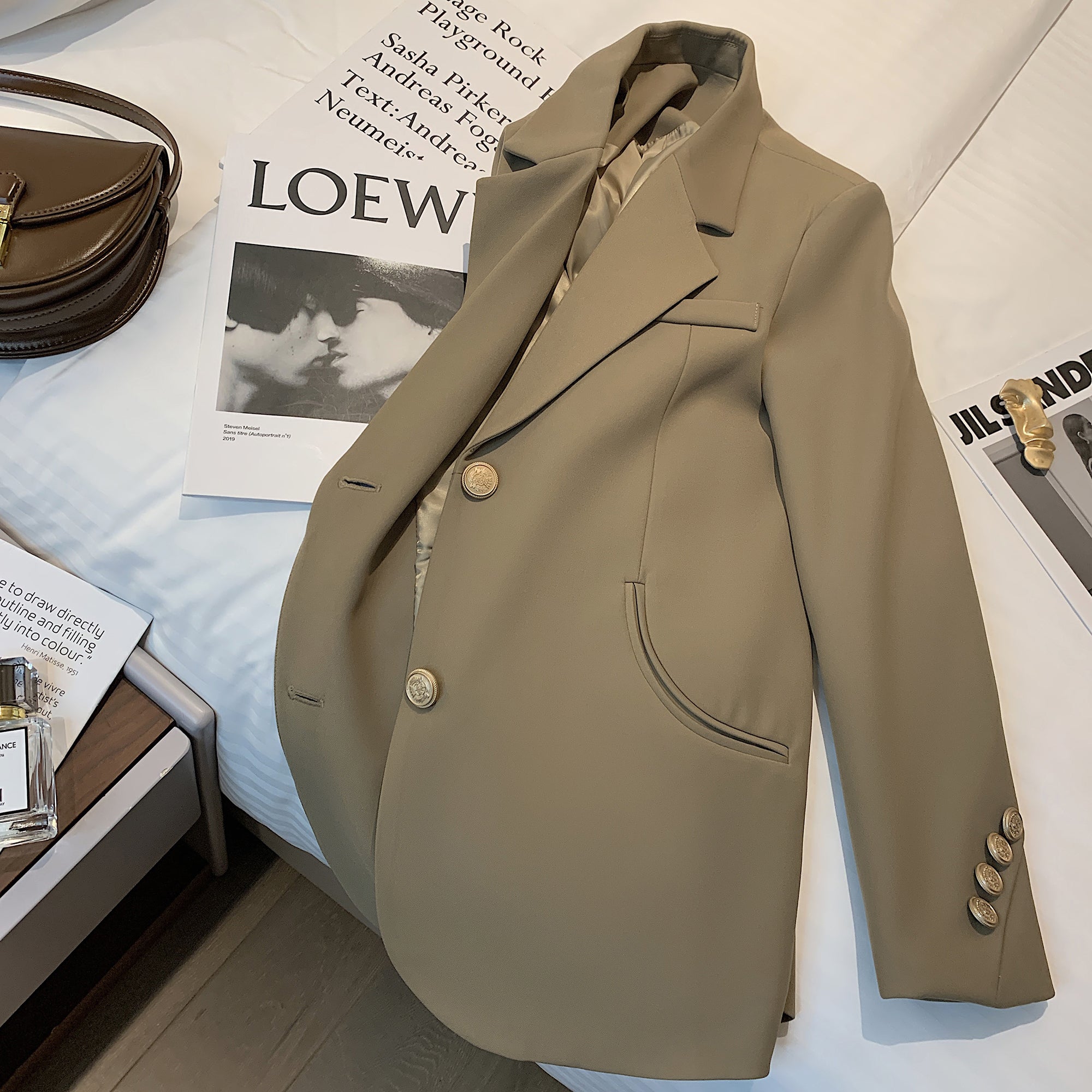 Women's Casual Suit Jacket Blazer