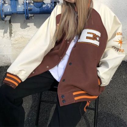 Women's Stitching Baseball Uniform