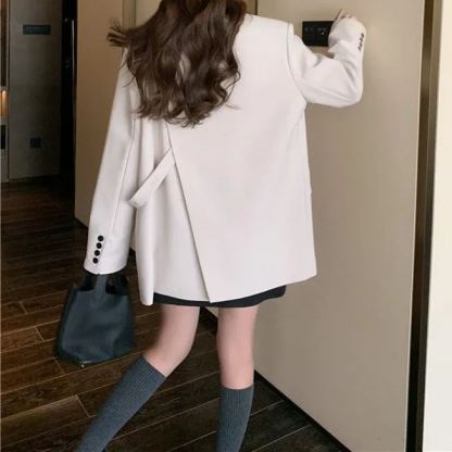 Casual Loose Fitting Suit Jacket For Women
