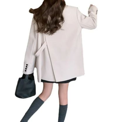 Casual Loose Fitting Suit Jacket For Women
