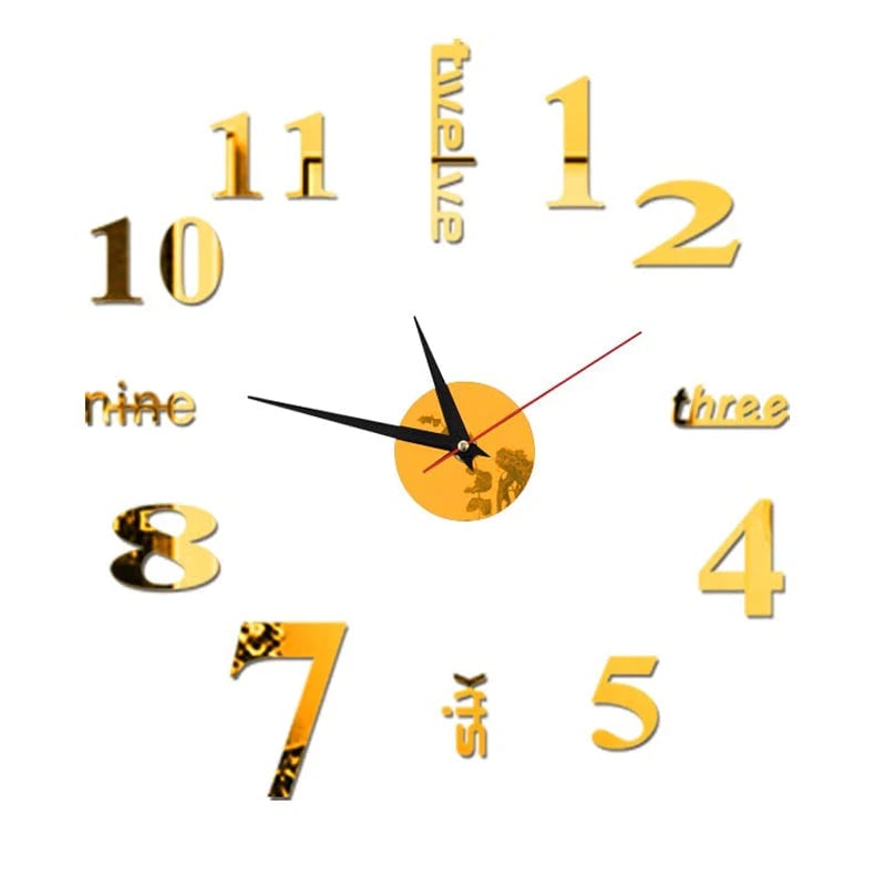 🔥Hot Sale 49% OFF🎁DIY Modern Punch Free Wall Clock