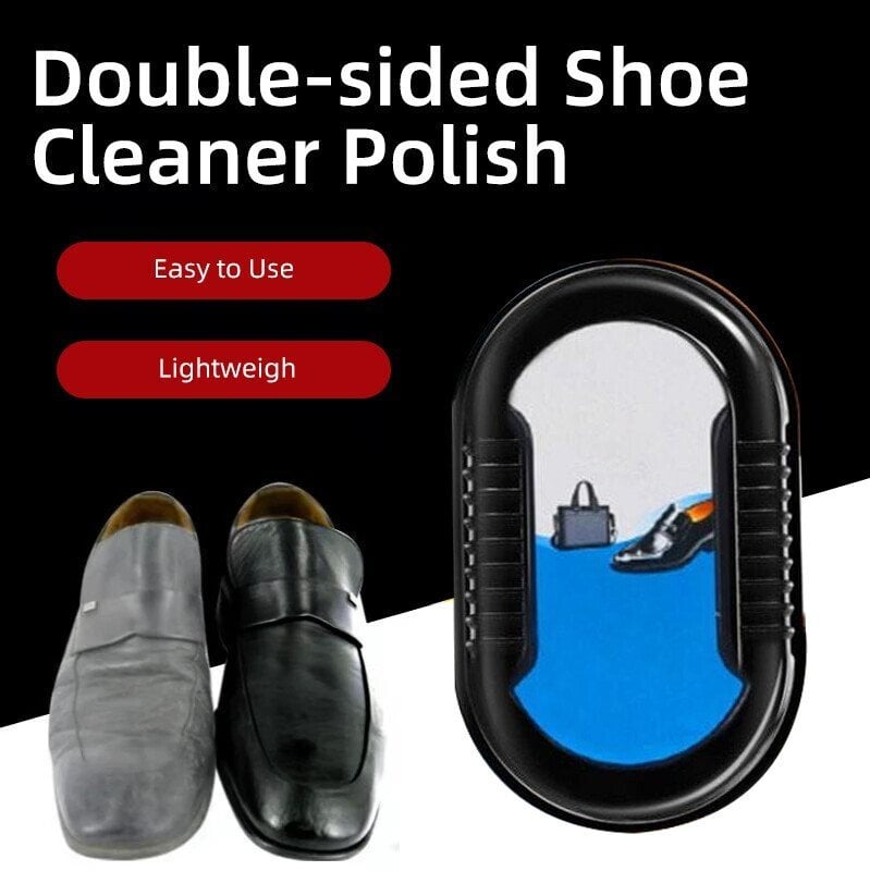 (🔥HOT SALE NOW 49% OFF) - Double-sided Shoe Cleaner Polish
