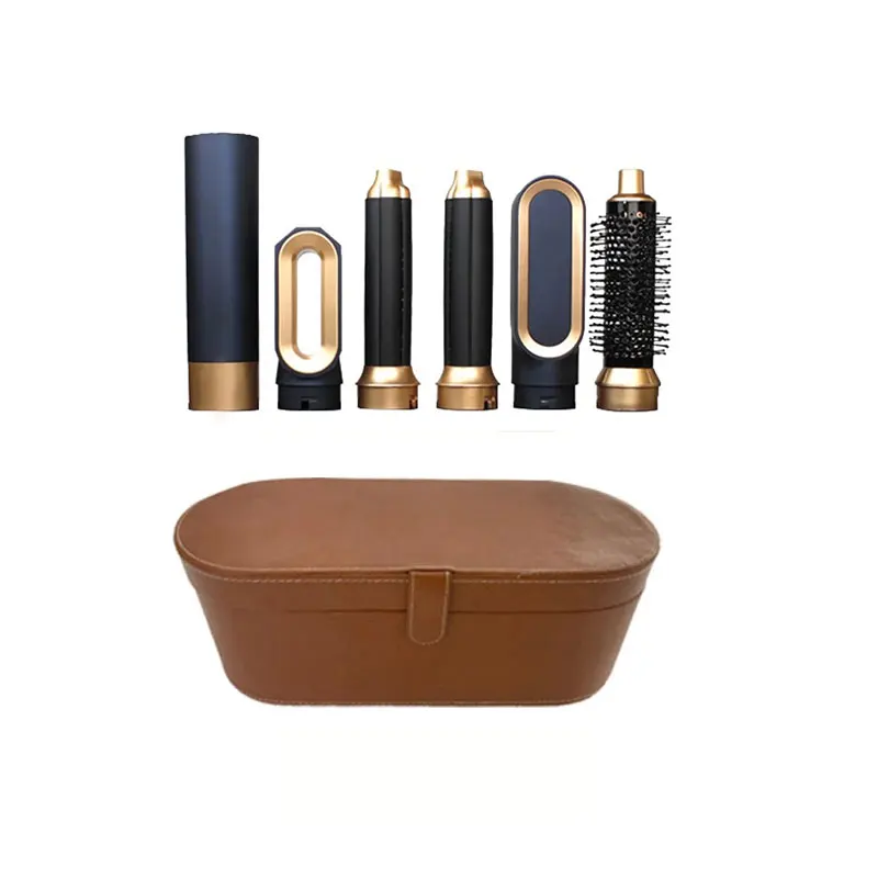 ZENX 5 in 1 Hair Dryer Hot Comb Set Professional Curling Iron Hair Straightener Styling Tool For Dyson Airwrap Hair Dryer Household