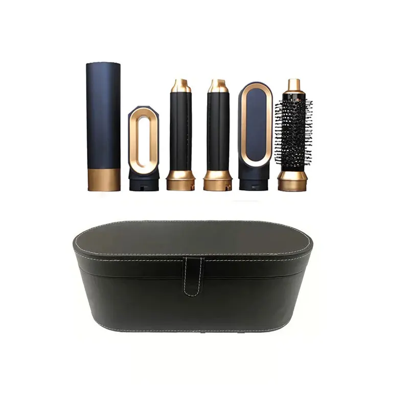 ZENX 5 in 1 Hair Dryer Hot Comb Set Professional Curling Iron Hair Straightener Styling Tool For Dyson Airwrap Hair Dryer Household
