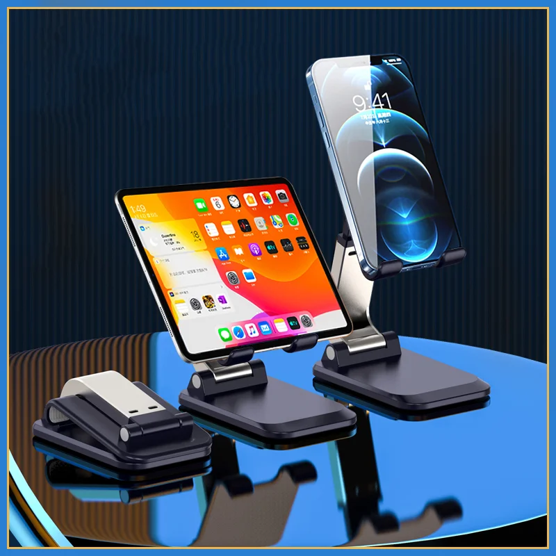 ZENX foldable ABS desktop mobile phone stand for iPad iPhone 13 X smartphone support tablet desk cell phone portable holder bracket