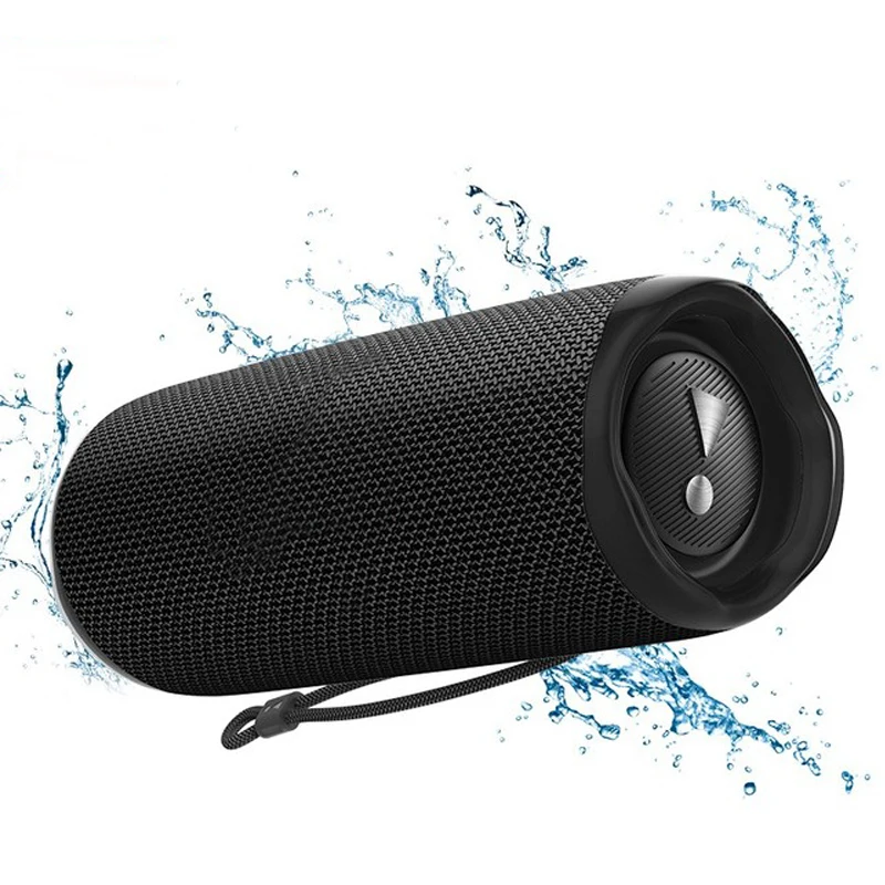 ZENX Bluetooth speaker portable IPX7 waterproof outdoor stereo bass music track independent tweeter