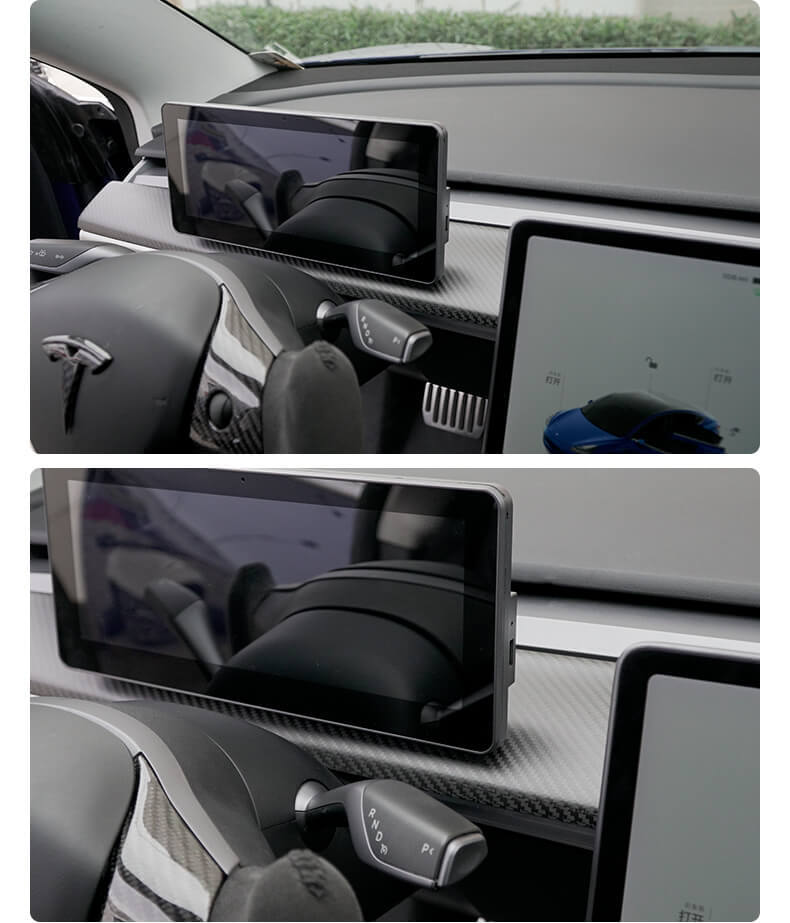 Dashboard Trim Real Dry carbon fiber Replacement kit for Tesla Model 3/Y-Tes studioModel 3,Model 3 interiortesla accessories