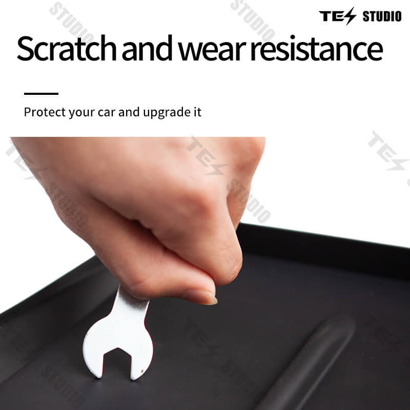 Tesstudio Wireless Charging Mat with Storage for Tesla Model 3 Highland