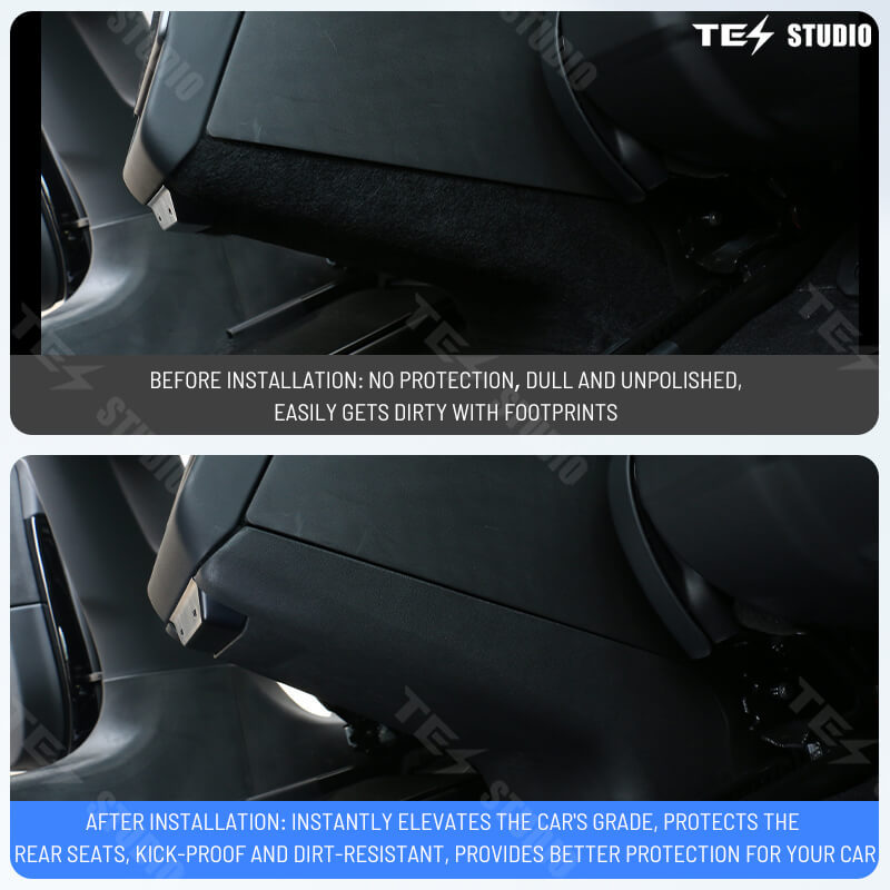 Tesstudio Tesla Model 3 Highland Rear Anti-Kick & Air Vent Cover