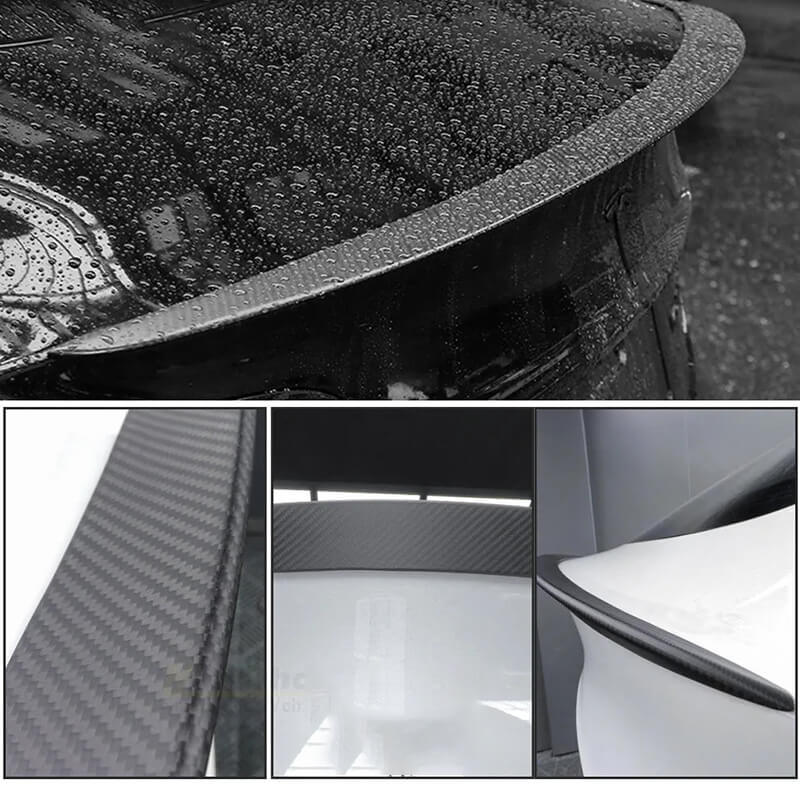 Model 3/Y Real Carbon Fiber Rear Trunk Lip Spoiler-Tes studioCarbon Fiber,Model Y,Model 3,Model 3 Exterior,Model Y Exteriortesla accessories