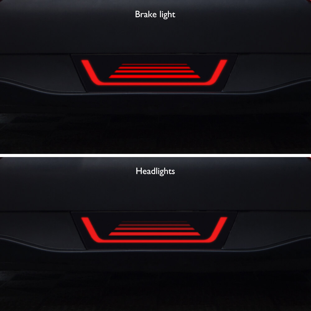 Model Y - Zebra Stripe Pilot Light-Tes studioLighting Upgrade,Model Y,Model Y Exteriortesla accessories