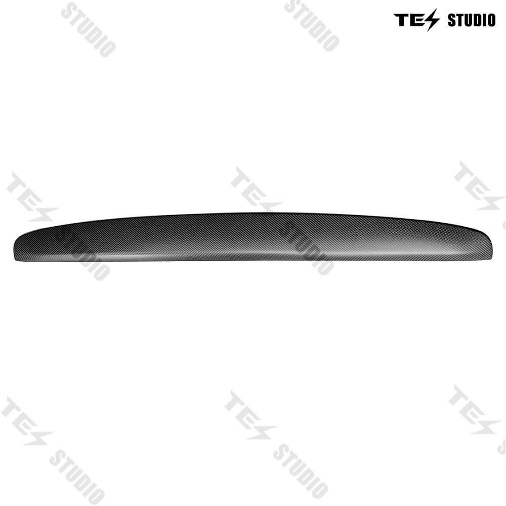 Tesstudio Tesla Dashboard Real Carbon Fiber Lightweight Trim Panel For Model 3 Highland - Elegant and Lightweight Upgrade