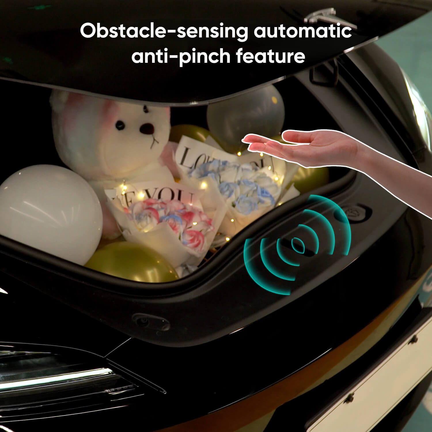 Tesstudio Model 3 Highland One-Touch Control Silent Anti-Pinch Electric Front Hood-Tes studioExterior,Model 3 Highland Exterior,Model 3 Highlandtesla accessories