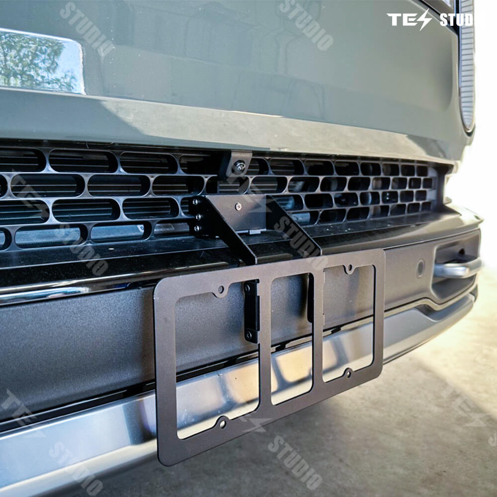 Tesstudio Rivian License Plate Mount | Rivian R1T & R1S