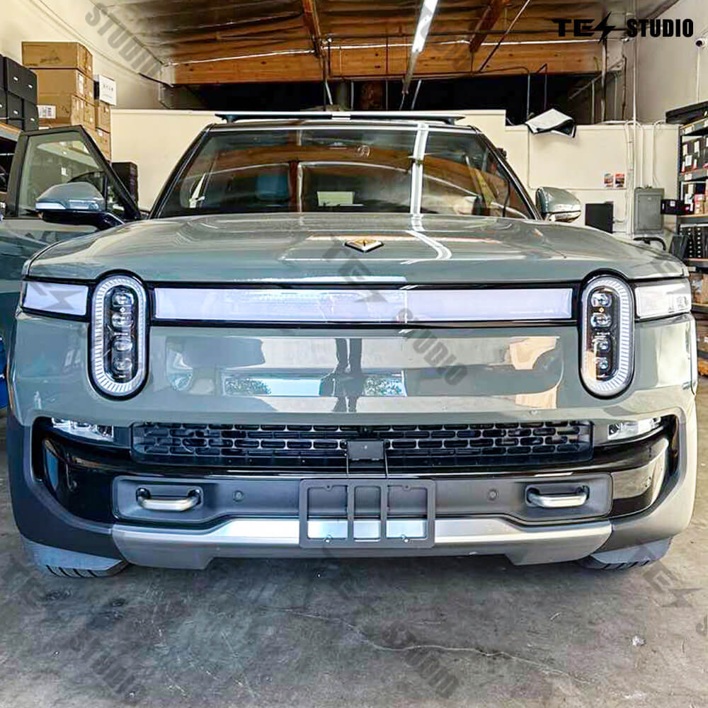 Tesstudio Rivian License Plate Mount | Rivian R1T & R1S
