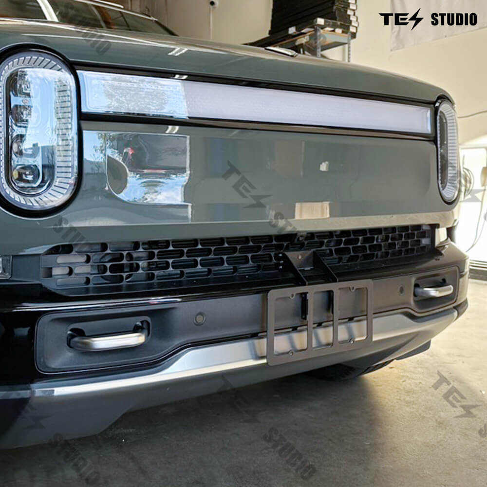 Tesstudio Rivian License Plate Mount | Rivian R1T & R1S