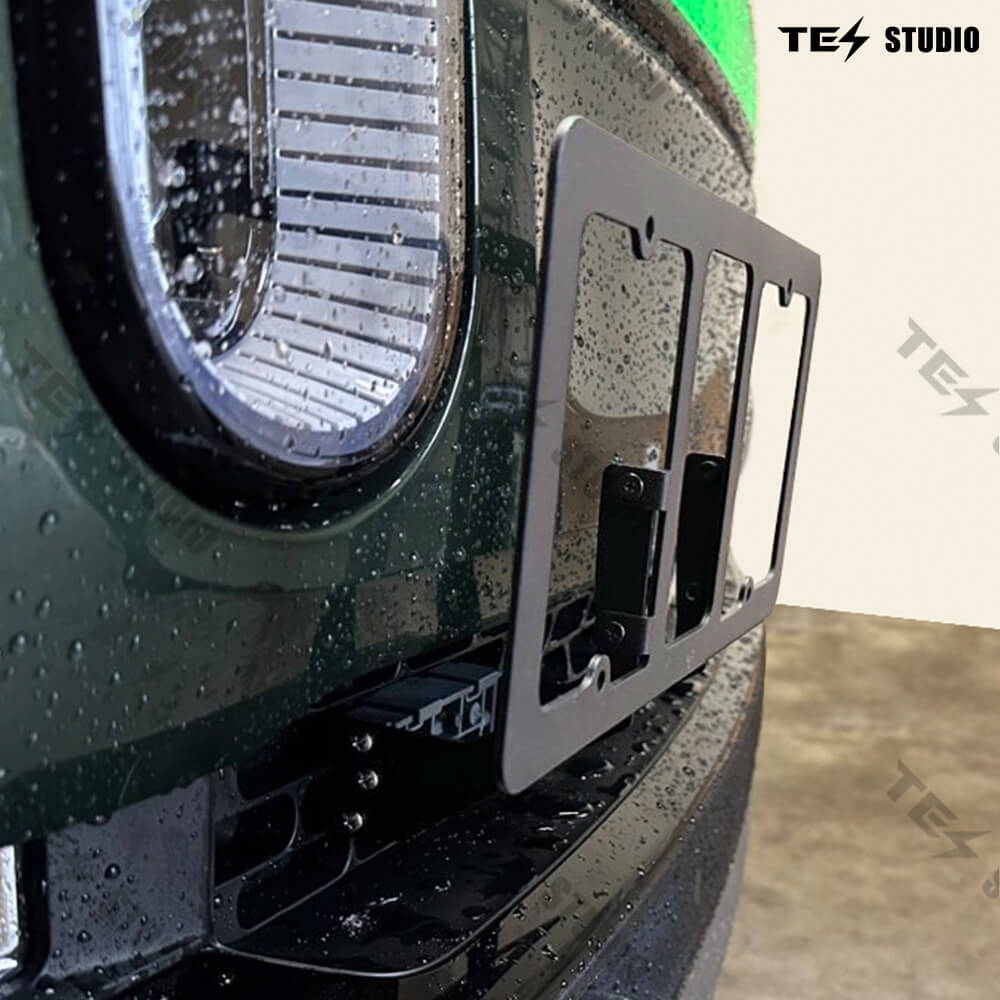 Tesstudio Rivian License Plate Mount | Rivian R1T & R1S